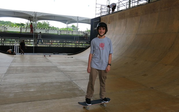 Skate Jono Schwan Rio de Janeiro (Foto: Carolina Fontes)