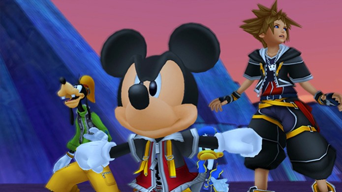 Sora, Donald, Pateta e Mickey estão de volta em alta definição com Kingdom Hearts HD 2.5 Remix (Foto: khinsider.com)