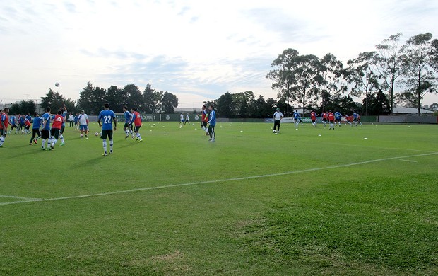 jogadores palmeiras treino (Foto: Gustavo Serbonchini)