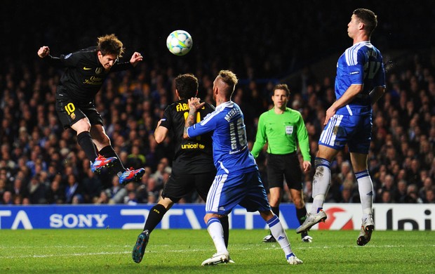 messi chelsea x barcelona (Foto: Getty Images)