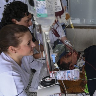 Neto Chapecoense hospital (Foto: AFP) Neto Chapecoense hospital (Foto: AFP)