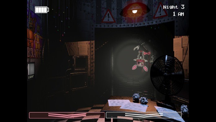 Novos bonecos são um dos destaques de Five Nights at Freddy’s 2 (Foto: Divulgação)