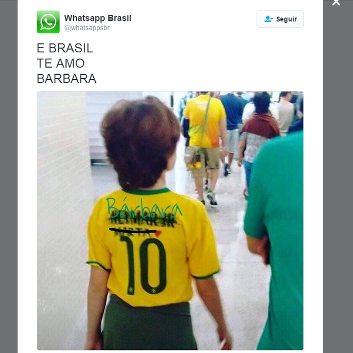 Neymar? Marta? Bárbara rouba a cena em "surto" da web com vaga do Brasil