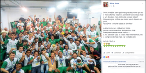 Desabafo do atacante rondoniense Silvinho que jogou no Chapecoense início de 2016 (Foto: Divulgação facebook ) Desabafo do atacante rondoniense Silvinho que jogou no Chapecoense início de 2016 (Foto: Divulgação facebook )