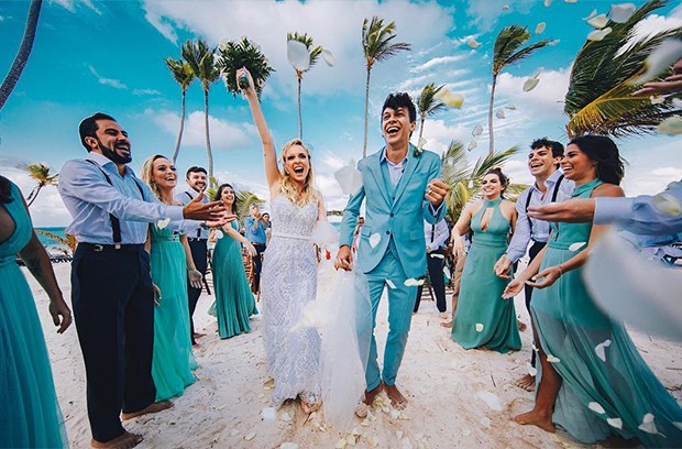 Casamento de Tata Estaniecki e Júlio Cocielo (Foto: Reprodução/ Instagram)