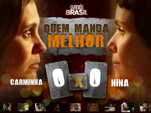 Quem manda melhor? Carminha ou Nina? Dê sua opinião! (Foto: Avenida Brasil / TV Globo)
