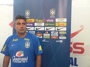 Gallo Treino da seleção Brasileira (Foto: Felipe Schmidt)
