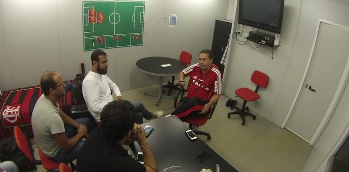 Luxemburgo Flamengo entrevista (Foto: Pedro Veríssimo)