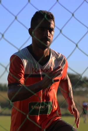 Diego Lira, atacante River-PI  (Foto: Josiel Martins)