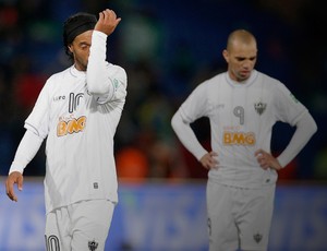 ronaldinho, Atlético-MG x Raja Casablanca (Foto: AP)
