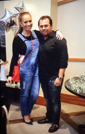 Solange Almeida e Xand (Foto: Divulgação)