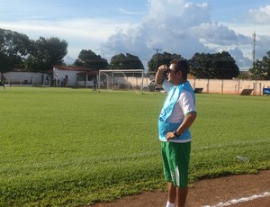 Técnico do Guaraí (Foto: Vilma Nascimento/GloboEsporte.com)
