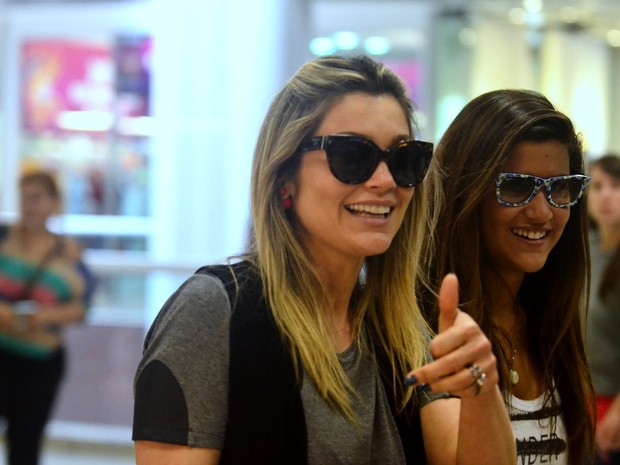 Flavia Alessandra e a filha (Foto: William Oda / AgNews) Flavia Alessandra e a filha (Foto: William Oda / AgNews)