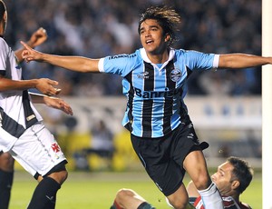 Marcelo Moreno, Grêmio x Vasco (Foto: Edu Andrade / Agência Estado)