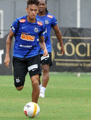 neymar treino santos (Foto: Ivan Storti/Divulgação Santos FC)