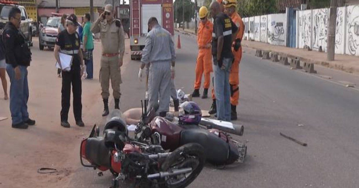 G Acidente Entre Motocicletas Deixa Dois Mortos Em Bel M Not Cias