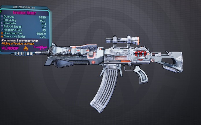Exemplo de rifle no jogo (Foto: Reprodução)