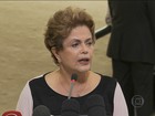 Dilma afirma que não tem interesse em interferir no PMDB