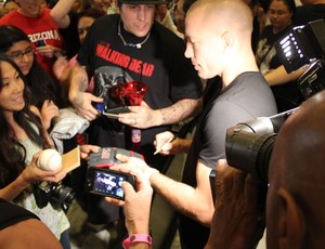George Saint Pierre UFC Las Vegas (Foto: Evelyn Rodrigues)