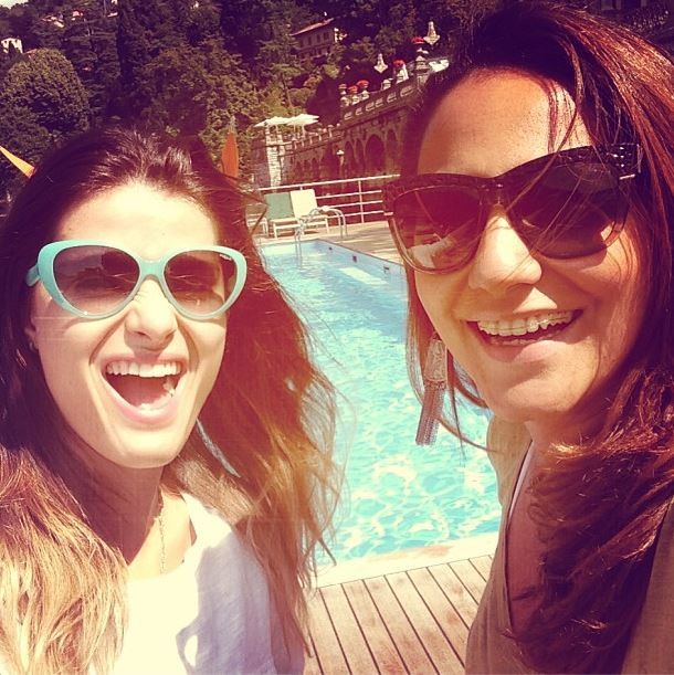 Isabelli Fontana e amigas na Itália (Foto: Instagram/Reprodução)