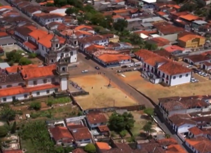 Mariana, cidade de Minas Gerais, é homenageada no 'Domingão' (Foto: Gshow)