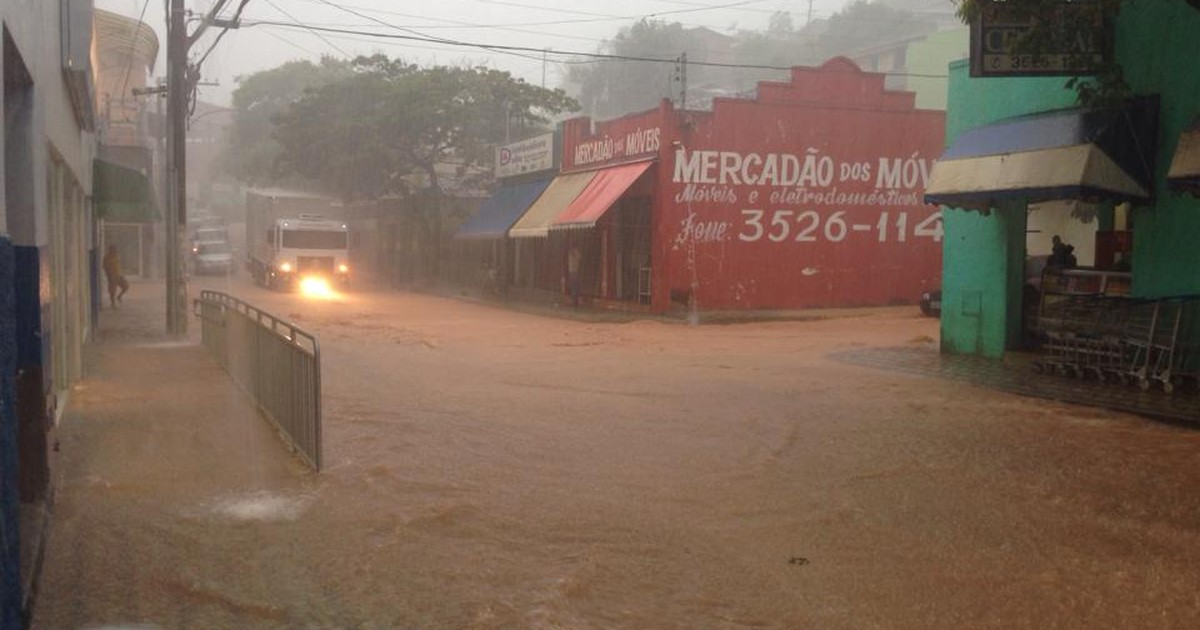 G1 Chuva Causa Transtornos E Alaga Ruas Na Cidade De Ataléia Notícias Em Vc No G1 Inter Tv Mg 