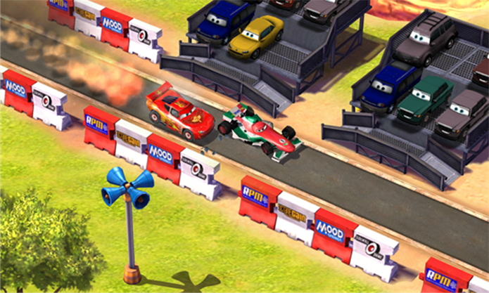 Cars: Rápido como um relâmpago é um jogo de corrida maluca para Windows Phone (Foto: Divulgação/Windows Phone Store)