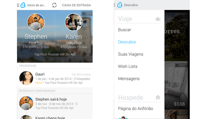 AirBnb permite procurar hospedagem em vários locais (Foto: Reprodução/Alessandro Iglesias)