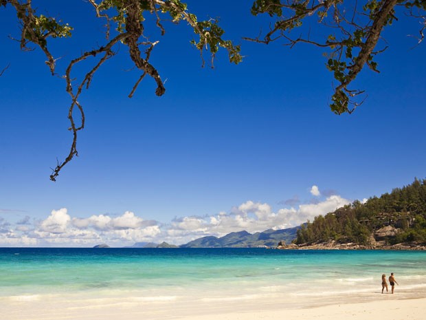 Praia nas ilhas Seychelles (Foto: Maisant Ludovic / hemis.fr /AFP)