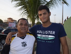 Rômulo Costa jogador Ceará (Foto: Jonhwene Silva/GE-AP)