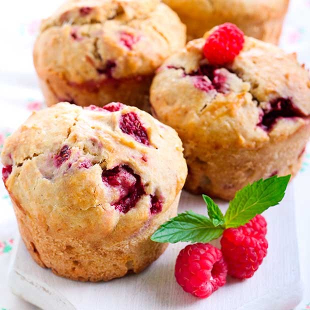 Funcional e delicioso: muffin de framboesa (Foto: Divulgação)