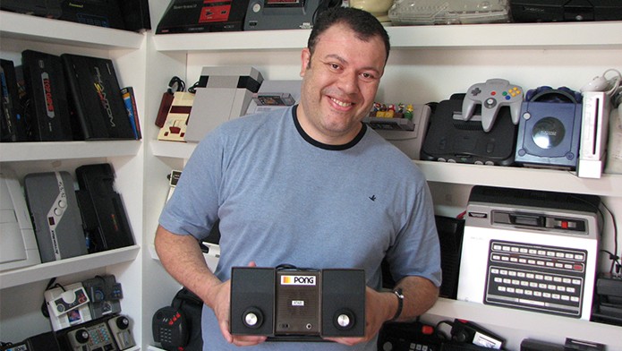 O jornalista Cleidson Lima, curador do Museu do Videogame (Foto: Divulgação/Arquivo Pessoal/Cleidson Lima)