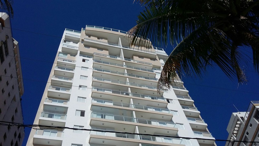 Triplex na praia Austúrias, em Guarujá (Foto: Solange Freitas / G1)