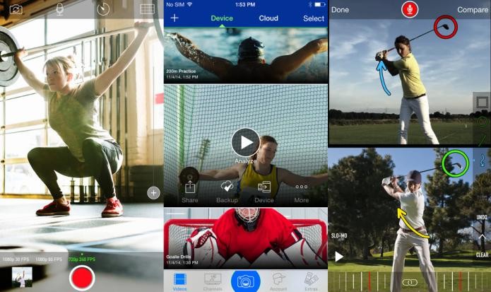 Descubra se está fazendo os movimentos certos com o Coachs Eye (Foto: Divulgação/AppStore)