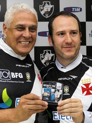 TIM anuncia patrocínio ao Vasco (Foto: Marcelo Sadio / www.vasco.com.br)