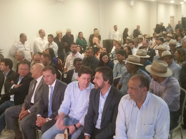 Plano teve a adesão de todos os prefeitos, segundo Blairo Maggi, o que deve facilitar a implantação do plano em Rondônia (Foto: Toni Francis/G1) Plano teve a adesão de todos os prefeitos, segundo Blairo Maggi, o que deve facilitar a implantação do plano em Rondônia (Foto: Toni Francis/G1)