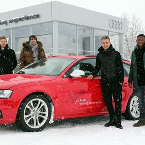 Mitchell Weiser, Javi Martinez, Mario Göetze e David Alaba (Foto: Reprodução/Instagram)