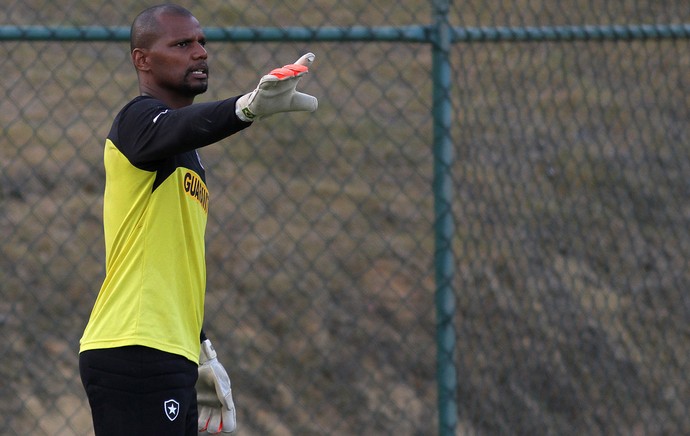 Jefferson Treino Botafogo (Foto: Satiro Sodré ) Jefferson Treino Botafogo (Foto: Satiro Sodré )