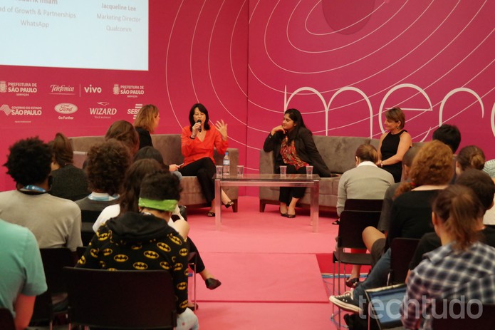 Palestra na Campus Party 2015 (Foto: Melissa Cruz/TechTudo) Palestra na Campus Party 2015 (Foto: Melissa Cruz/TechTudo)