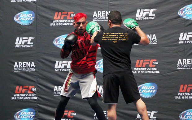 Treino UFC - Augusto “Dodger&quot; Montaño (Foto: Evelyn Rodrigues)