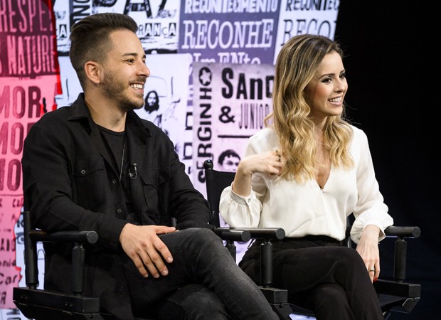 Junior Lima e Sandy (Foto: Divulgação/TV Globo) Junior Lima e Sandy (Foto: Divulgação/TV Globo)