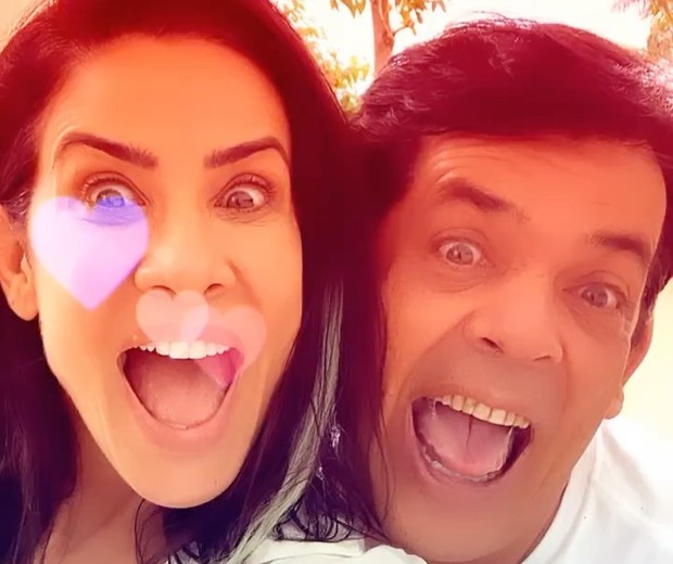 Scheila Carvalho e o irmão, Wagner Carvalho (Foto: Reprodução/Instagram) Scheila Carvalho e o irmão, Wagner Carvalho (Foto: Reprodução/Instagram)
