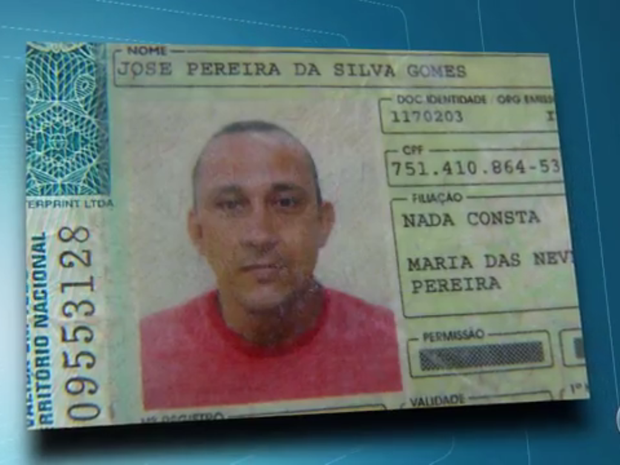 Ex-PM José Gomes foi morto a tiros em Natal (Foto: Reprodução/Inter TV Cabugi)