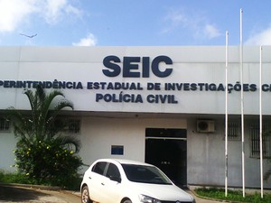 Suspeitos de crime de agiotagem foram encaminhados para a Seic, em São Luís (Foto: João Ricardo/G1)