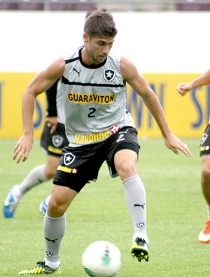 Fellype Gabriel no treino do Botafogo (Foto: Cleber Akamine / Globoesporte.com)
