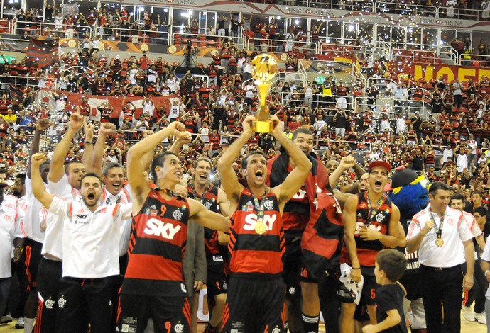 Flamengo campeão intercontinental de basquete (Foto: André Durão)