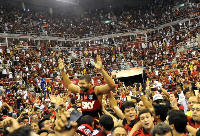 Flamengo campeão inter continental de basquete (Foto: André Durão)