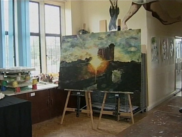 Quadro pintado por Heather Purdham (Foto: BBC)