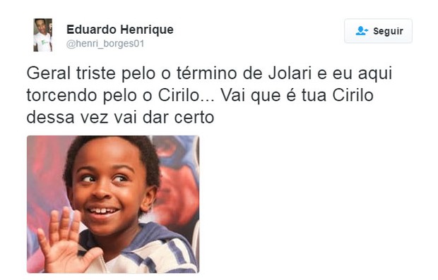 Internautas repercutem término de Larissa Manoela e João Guilherme (Foto: Twitter / Reprodução)