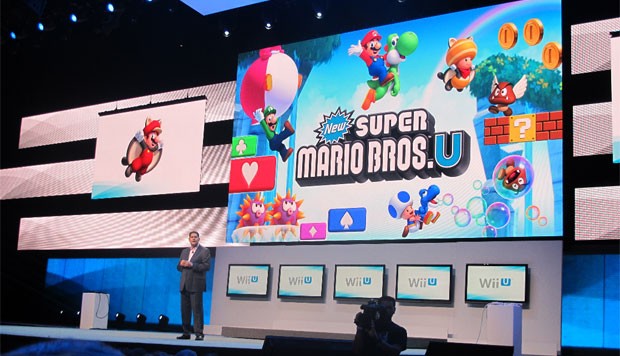 Nintendo apresentou o novo jogo ‘New Super Mario Bros U’ (Foto: Gustavo Petró/G1)